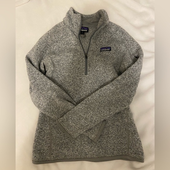 Patagonia Grey Better Sweater Quarter Zip - Picture 1 of 3